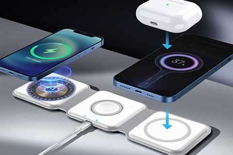 Get rid of that mess of wires with MagStack’s 3-in-1 wireless charging station – ^