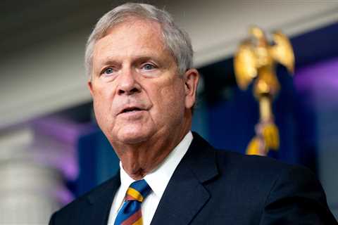 The agriculture secretary is the latest addition to a coronavirus wave disrupting the Biden..