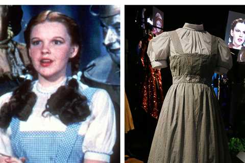 Long-Lost ‘Wizard of Oz’ Dress Goes on Display Before Auction