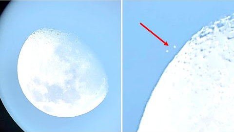 Someone Has Just Reported That Something Huge Is Happening Right Now Above The Moon