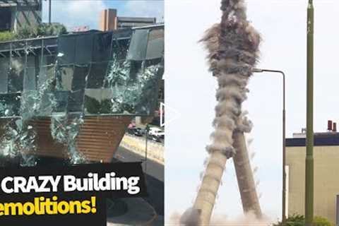 15 Awesome Building Demolitions Caught on Camera!