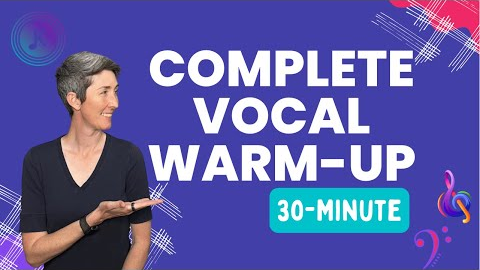 30-Minute Complete Vocal Warm Up | Thirty Minute Warm Up | Full Vocal Warm Up