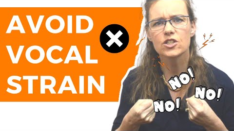 How To Avoid Vocal Strain While Singing And Speaking