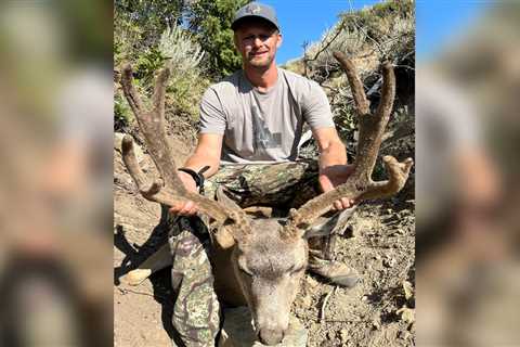 Idaho Bowhunter Gets a Second Shot on a 190-Class Velvet Buck with Family’s Help