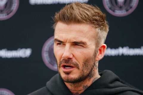 David Beckham waits in line with mourners to see Queen Elizabeth’s coffin