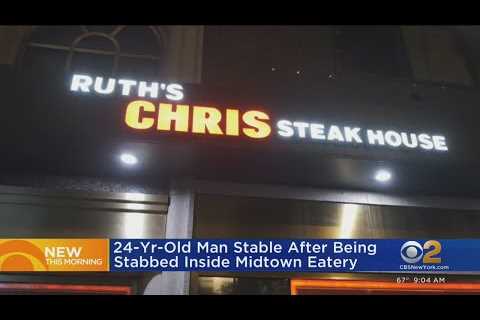 NYPD: Man stabbed during argument at Ruth’s Chris Steak House