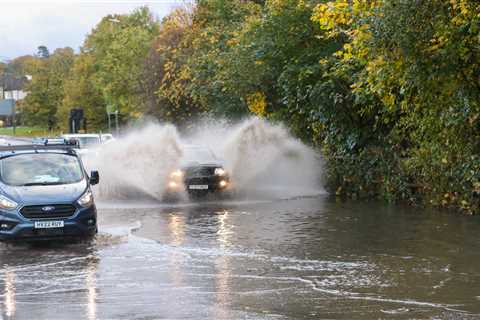 UK weather: Britain rocked by ‘miserable’ floods after heavy rainfall – with warnings in place..