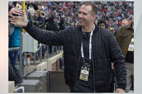 Drew Brees debuts as interim coach in Purdue practice – WISH-TV |  Indianapolis News |  Indiana..