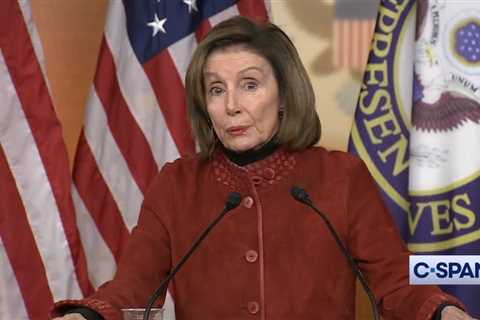 Pelosi Brags About Having “Awesome Power” in Her Last Weekly Press Briefing as Speaker (VIDEO)