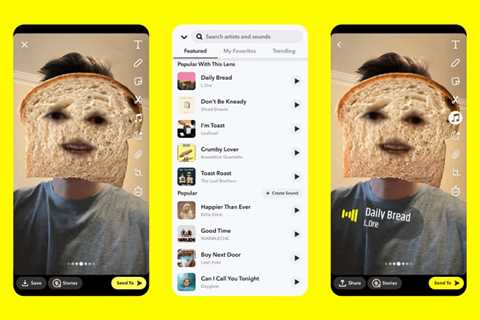 Snapchat Adds New Audio Elements to Tap into ‘Sound on’ Usage