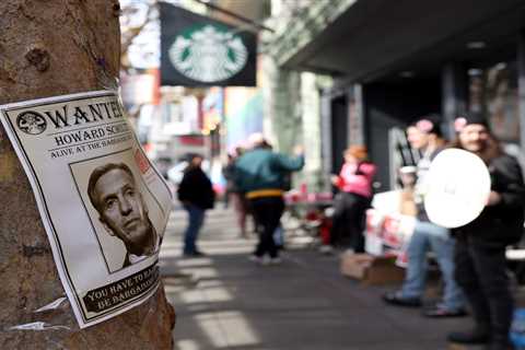 Longtime Starbucks CEO gets a chance to tell Congress why he’s been busting unions