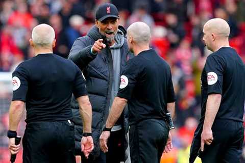 Klopp says referee row down to ’emotion and anger’