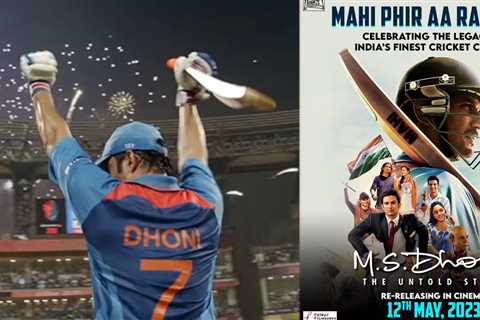 MS Dhoni: The Untold Story will be re-released in three languages ​​starting May 12 | ..
