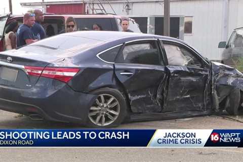 Shooting Leads To Car Crash