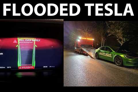 Tesla Model S Plaid was flooded and repaired
