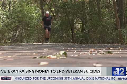 Veteran runs Natchez Trace to raise money to end veteran suicides
