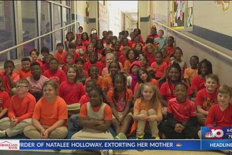 Lincoln Parish Schools stand up for Unity Day and against bullying