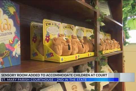 St. Mary Parish courthouse adds sensory room for children; only second in La.