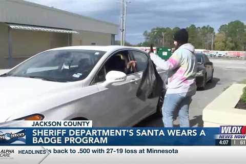 JCSD’s 10th Annual “Santa Wears a Badge” Program underway