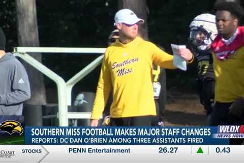 Southern Miss dismisses Defensive Coordinator Dan O’Brien