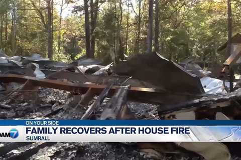 Family recovers after house fire in sumrall