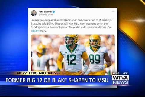 Former Baylor quarterback commits to Mississippi State University