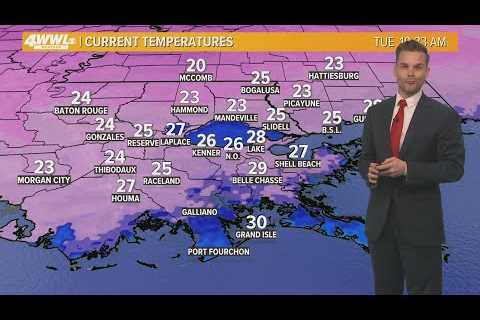 WWL Louisiana: Severe Weather update – Tuesday 10:30AM