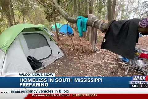 LIVE: Homeless in South Mississippi preparing for cold weather conditions
