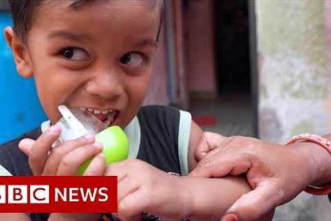 Using ice to battle India's heat - BBC News