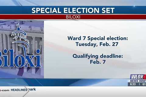 Special election set for Biloxi City Council