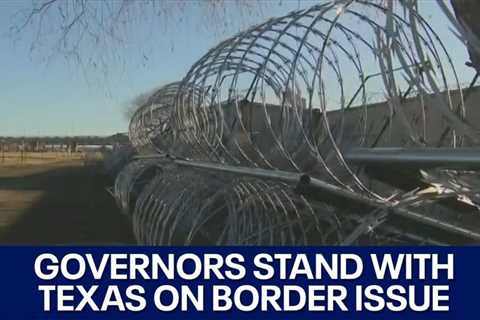 Border battle: Republican governors stand behind Texas on border issue | FOX 7 Austin