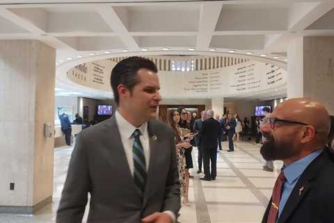 U.S. Rep. Matt Gaetz says ‘it’s a mixed bag’ regarding House Speaker Mike Johnson • Florida Phoenix