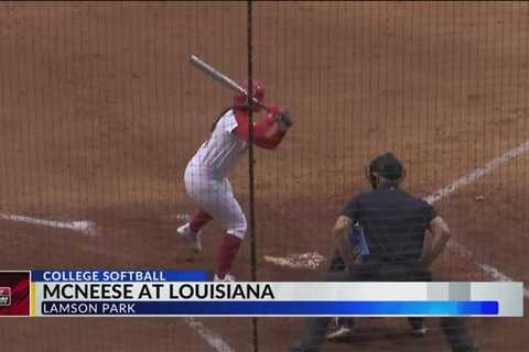 Louisiana Manufactures Midweek Win Over McNeese