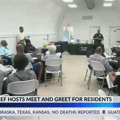 Terry police chief hosts meet and greet for residents