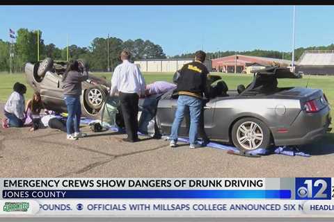 Jones County crews show dangers of drunk driving