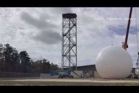 National Weather Service radar move allows it to tilt lower and detect tornadoes