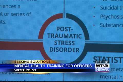 Law enforcement officers undergo training in helping mentally ill citizens