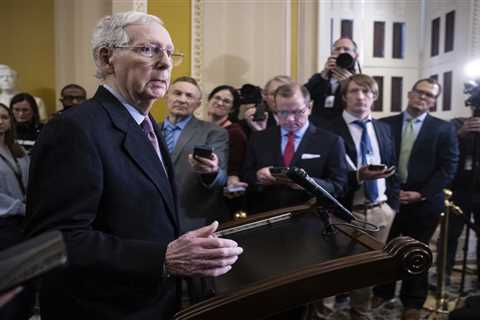 McConnell nudges Johnson as gap grows between GOP leaders