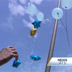 Balloon release marks the end of an era at Wingfield High School