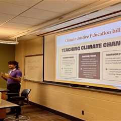 Climate Justice Education, from the Capitol to the Classroom