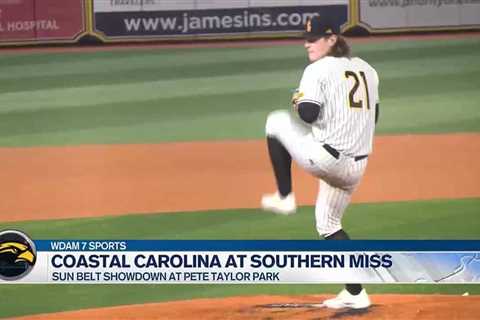Another stellar outing by Billy Oldham helps lift Southern Miss past Coastal Carolina