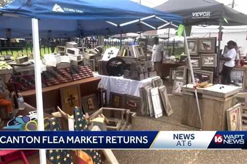 Canton Flea Market draws big crowds