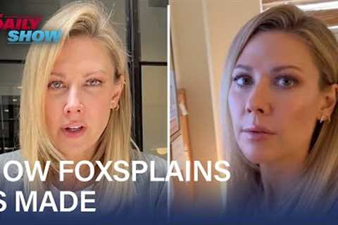 Desi Lydic ''Splains How Foxsplains Gets Made | The Daily Show