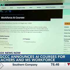 MGCCC partners with MAIN for workforce AI courses