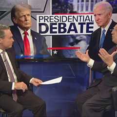 Joe Biden & Donald Trump to face each other in debate