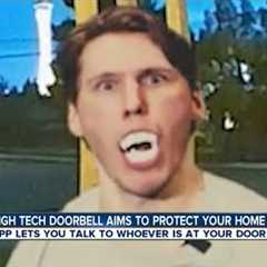 Creepy man caught harassing homeowner on Ring doorbell camera [Jerma Green Screen]