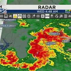 Heavy rain, thunderstorms hitting much of SE Texas Wednesday morning