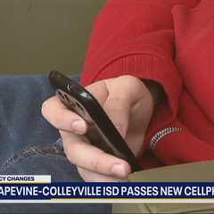 Grapevine-Colleyville ISD has a new cellphone policy