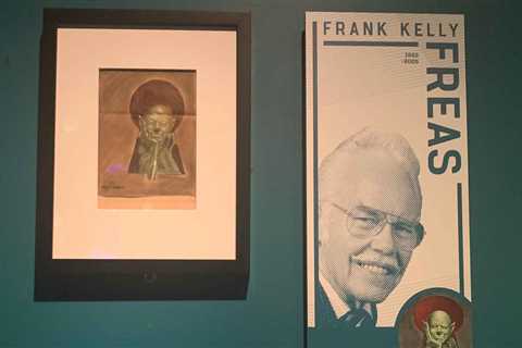 Frank Kelly Freas’ Preliminary Sketch for Frederic Brown’s “Martians, Go Home” Now On Display In..