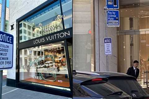 That Viral Sign in San Francisco About Stealing Items Up to $950 Is Completely Fake
